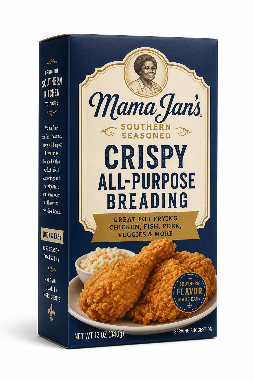 Southern Seasoned Crispy All-Purpose Breading