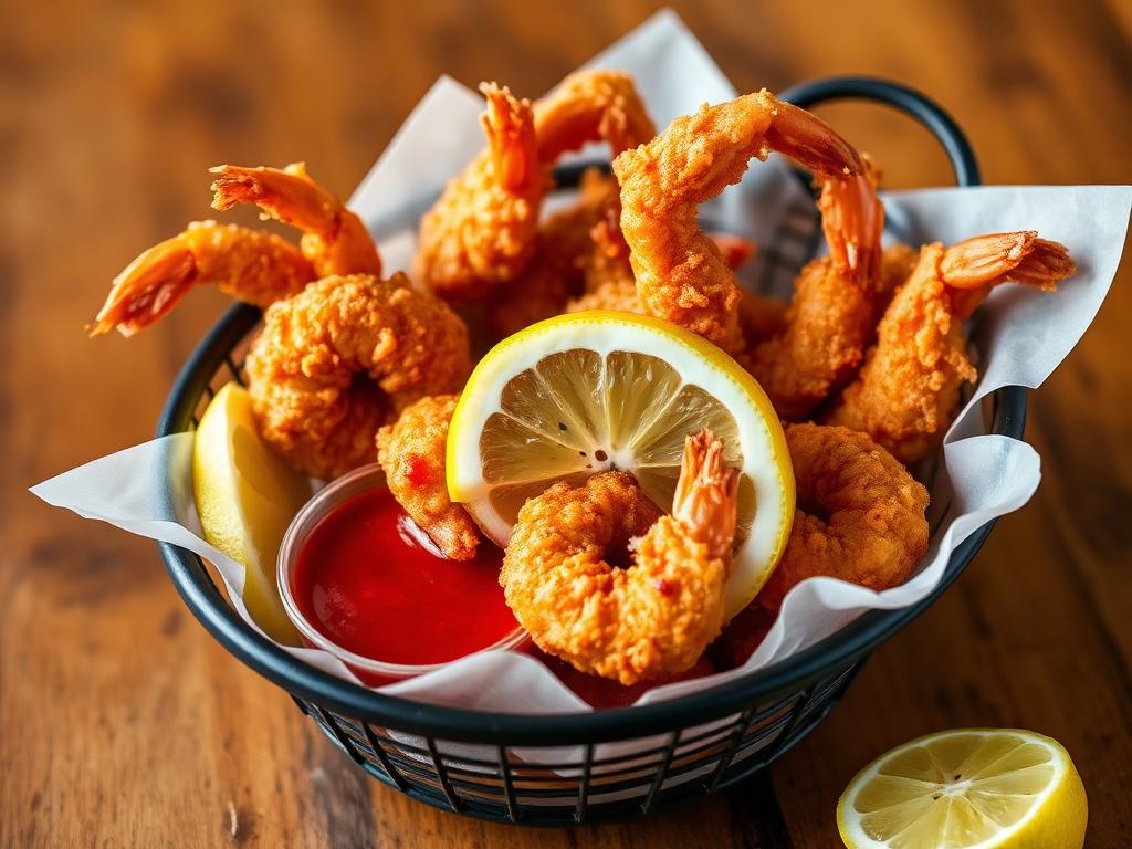 Cajun Shrimp Basket